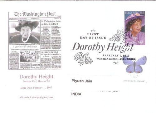 Dorothy Height Black Heritage Series Forever Stamp