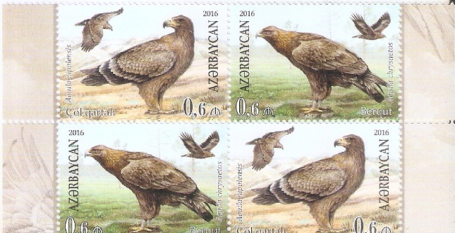 2016 Rare Birds - Joint Issue Azerbaijan Belarus