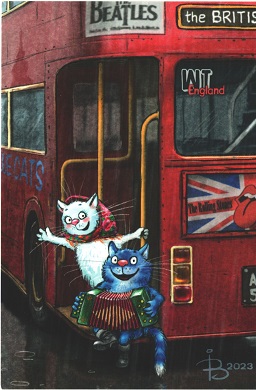 Blue Cat World Trip England