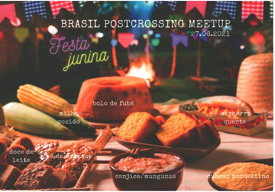 Brazil Postcrossing Meetup Festa Junina