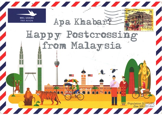 Happy Postcrossing Malaysia