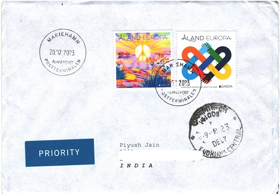EUROPA Stamp - Peace - The Highest Value of Humanity