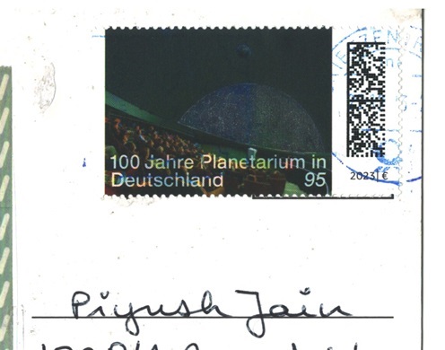 The 100th Anniversary of the Planetarium in Germany