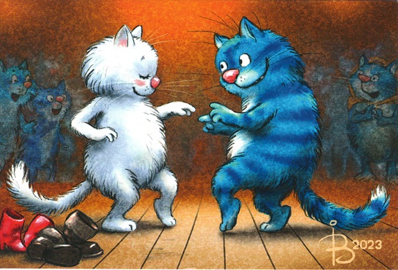 Blue Cat Dance