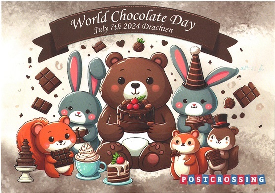 World Chocolate Day  Postcrossing Meetup