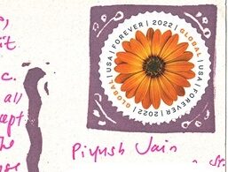 USA Selfmade Postcrossing Postcard