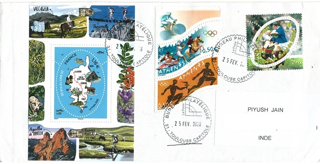 2004 Olympic Games - Athens, Greece The 4th World Rugby Championship Hiking Trails - The 50th Anniversary of the GR20